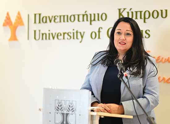 Η Αντιπρόεδρος της Ευρ. Τράπεζας Επενδύσεων πραγματοποίησε επίσημη επίσκεψη στο Πανεπ. Κύπρου